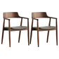 Modern 1/2/3/5 Pieces Dining Set Solid Wood Dining Furniture Set /Separate Items 2 Brown Chairs Clearhalo 'Dining Room Sets' 'Dining Tables & Seating' 'dining_room_set' 'furn' 'furn_dining_room_set' 'Furniture' 'furniture_dining_room_set' 'Kitchen & Dining Furniture' 'kitchen&dining_furn' 'kitchen' 4390778