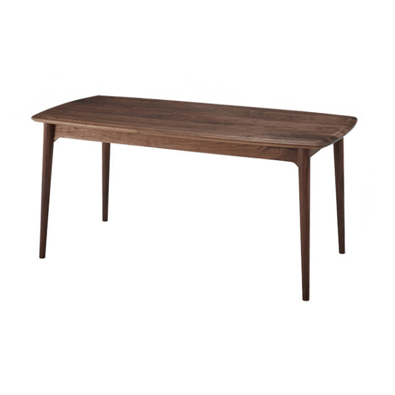 Modern 1/2/4/5/6 Pieces Dining Set Solid Wood Dining Furniture Set /Separate Items Walnut 63"L x 31"W Clearhalo 'Dining Room Sets' 'Dining Tables & Seating' 'dining_room_set' 'furn' 'furn_dining_room_set' 'Furniture' 'furniture_dining_room_set' 'Kitchen & Dining Furniture' 'kitchen&dining_furn' 'kitchen' 4390829