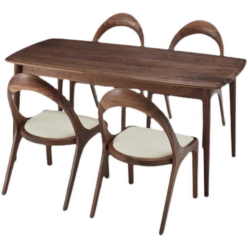 Modern 1/2/4/5/6 Pieces Dining Set Solid Wood Dining Furniture Set /Separate Items Clearhalo 'Dining Room Sets' 'Dining Tables & Seating' 'dining_room_set' 'furn' 'furn_dining_room_set' 'Furniture' 'furniture_dining_room_set' 'Kitchen & Dining Furniture' 'kitchen&dining_furn' 'kitchen' 4390830