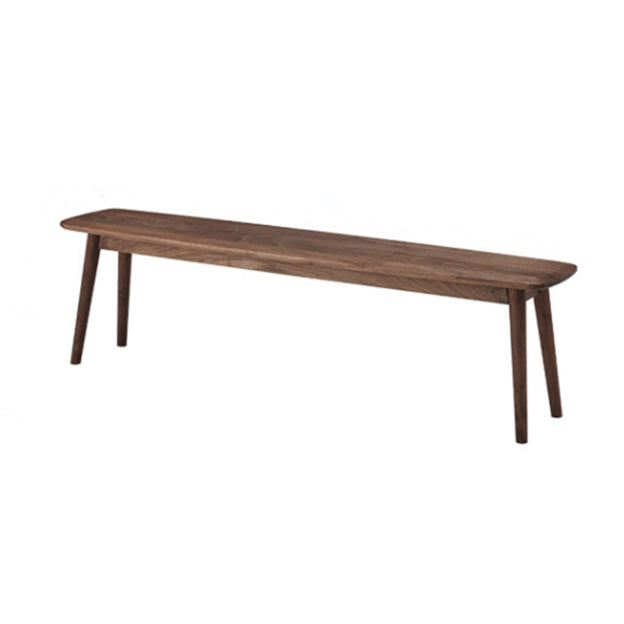 Modern 1/2/4/5/6 Pieces Dining Set Solid Wood Dining Furniture Set /Separate Items Walnut Bench 63"L x 12"W Clearhalo 'Dining Room Sets' 'Dining Tables & Seating' 'dining_room_set' 'furn' 'furn_dining_room_set' 'Furniture' 'furniture_dining_room_set' 'Kitchen & Dining Furniture' 'kitchen&dining_furn' 'kitchen' 4390833