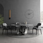 Modern 1/4/5/7 Pieces Dining Set Sintered Stone Round Dining Furniture Set /Separate Items 5 Pieces: Table, 4 Chairs Clearhalo 'Dining Room Sets' 'Dining Tables & Seating' 'dining_room_set' 'furn' 'furn_dining_room_set' 'Furniture' 'furniture_dining_room_set' 'Kitchen & Dining Furniture' 'kitchen&dining_furn' 'kitchen' 4390851