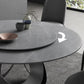 Modern 1/4/5/7 Pieces Dining Set Sintered Stone Round Dining Furniture Set /Separate Items Clearhalo 'Dining Room Sets' 'Dining Tables & Seating' 'dining_room_set' 'furn' 'furn_dining_room_set' 'Furniture' 'furniture_dining_room_set' 'Kitchen & Dining Furniture' 'kitchen&dining_furn' 'kitchen' 4390857