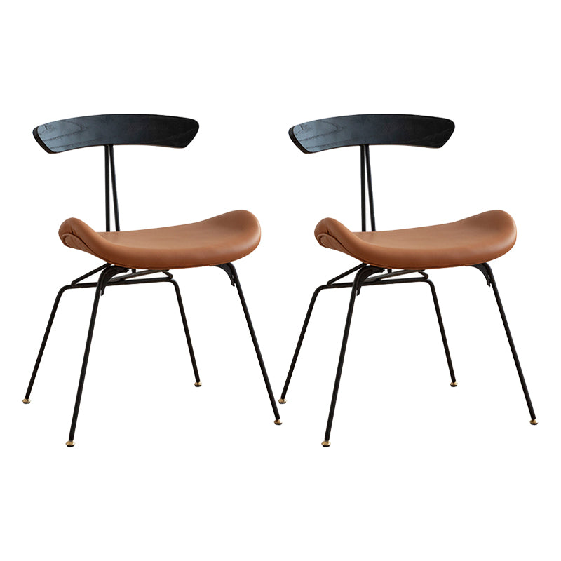 Modern 1/2/4/5/6 Pieces Dining Set Oak Wood Dining Furniture Set /Separate Items 2 Black Chairs Clearhalo 'Dining Room Sets' 'Dining Tables & Seating' 'dining_room_set' 'furn' 'furn_dining_room_set' 'Furniture' 'furniture_dining_room_set' 'Kitchen & Dining Furniture' 'kitchen&dining_furn' 'kitchen' 4390878