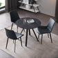 Modern 1/2/3/4/5 Pieces Dining Set Sintered Stone Dining Table for Home Use 4 Pieces: Table, 3 Chairs Clearhalo 'Dining Room Sets' 'Dining Tables & Seating' 'dining_room_set' 'furn' 'furn_dining_room_set' 'Furniture' 'furniture_dining_room_set' 'Kitchen & Dining Furniture' 'kitchen&dining_furn' 'kitchen' 4390971