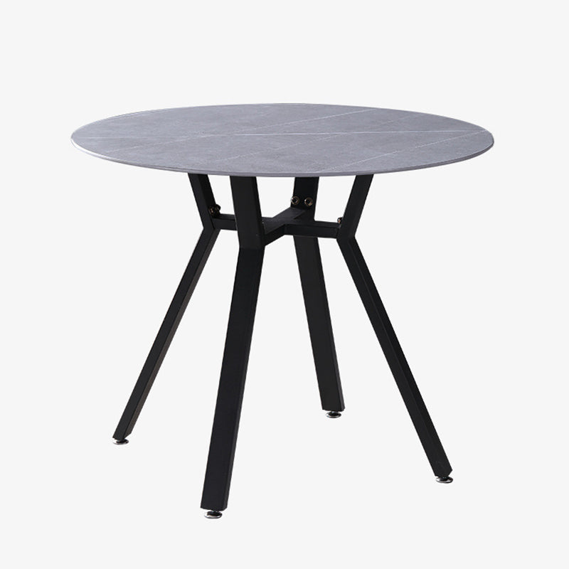 Modern 1/2/3/4/5 Pieces Dining Set Sintered Stone Dining Table for Home Use Clearhalo 'Dining Room Sets' 'Dining Tables & Seating' 'dining_room_set' 'furn' 'furn_dining_room_set' 'Furniture' 'furniture_dining_room_set' 'Kitchen & Dining Furniture' 'kitchen&dining_furn' 'kitchen' 4390973