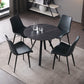Modern 1/2/3/4/5 Pieces Dining Set Sintered Stone Dining Table for Home Use 5 Pieces: Table, 4 Chairs Clearhalo 'Dining Room Sets' 'Dining Tables & Seating' 'dining_room_set' 'furn' 'furn_dining_room_set' 'Furniture' 'furniture_dining_room_set' 'Kitchen & Dining Furniture' 'kitchen&dining_furn' 'kitchen' 4390974