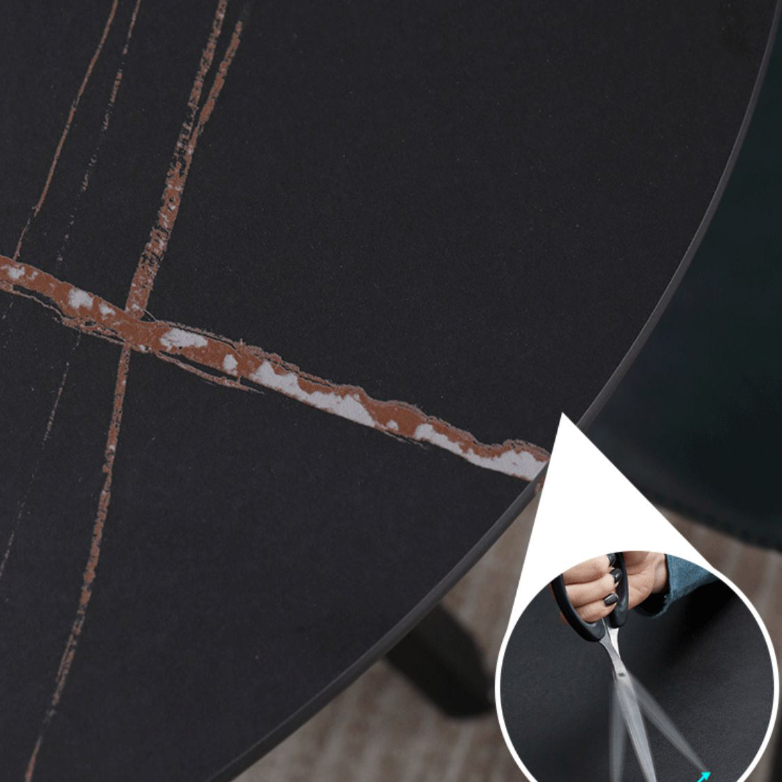 Modern 1/2/3/4/5 Pieces Dining Set Sintered Stone Dining Table for Home Use Clearhalo 'Dining Room Sets' 'Dining Tables & Seating' 'dining_room_set' 'furn' 'furn_dining_room_set' 'Furniture' 'furniture_dining_room_set' 'Kitchen & Dining Furniture' 'kitchen&dining_furn' 'kitchen' 4390981