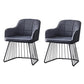 Modern 1/2/3/4/5 Pieces Dining Set Sintered Stone Dining Table for Home Use 2 Grey-Black Chairs Clearhalo 'Dining Room Sets' 'Dining Tables & Seating' 'dining_room_set' 'furn' 'furn_dining_room_set' 'Furniture' 'furniture_dining_room_set' 'Kitchen & Dining Furniture' 'kitchen&dining_furn' 'kitchen' 4390986