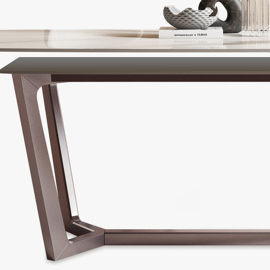 Nordic 1/2/4/5/7 Pieces Dining Set with Dining Table and Leather Chairs Dinette Set Clearhalo 'Dining Room Sets' 'Dining Tables & Seating' 'dining_room_set' 'furn' 'furn_dining_room_set' 'Furniture' 'furniture_dining_room_set' 'Kitchen & Dining Furniture' 'kitchen&dining_furn' 'kitchen' 4391045