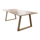 Solid Wood Contemporary Rectangular Table Wood Top Table with Sled Base Without Chairs Clearhalo ' dining_table' 'Dining Tables & Seating' 'Dining Tables' 'furn' 'furn_dining_table' 'Furniture' 'furniture_dining_table' 'Kitchen & Dining Furniture' 'kitchen&dining_furn' 'kitchen' 'kitchen_dining_table' 4391072