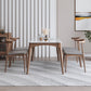 Rectangle 4 Legs Table Mid-Century Modern White Top Fixed Table 51.2"L x 31.5"W x 29.5"H Without Chairs Clearhalo ' dining_table' 'Dining Tables & Seating' 'Dining Tables' 'furn' 'furn_dining_table' 'Furniture' 'furniture_dining_table' 'Kitchen & Dining Furniture' 'kitchen&dining_furn' 'kitchen' 'kitchen_dining_table' 4391109