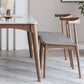Rectangle 4 Legs Table Mid-Century Modern White Top Fixed Table Clearhalo ' dining_table' 'Dining Tables & Seating' 'Dining Tables' 'furn' 'furn_dining_table' 'Furniture' 'furniture_dining_table' 'Kitchen & Dining Furniture' 'kitchen&dining_furn' 'kitchen' 'kitchen_dining_table' 4391116
