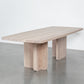 Contemporary Rectangle Table Solid Wood Top Dining Table for Home 86.6"L x 35.4"W x 29.5"H Without Chairs Clearhalo ' dining_table' 'Dining Tables & Seating' 'Dining Tables' 'furn' 'furn_dining_table' 'Furniture' 'furniture_dining_table' 'Kitchen & Dining Furniture' 'kitchen&dining_furn' 'kitchen' 'kitchen_dining_table' 4391152