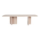 Contemporary Rectangle Table Solid Wood Top Dining Table for Home 94.5"L x 39.4"W x 29.5"H Without Chairs Clearhalo ' dining_table' 'Dining Tables & Seating' 'Dining Tables' 'furn' 'furn_dining_table' 'Furniture' 'furniture_dining_table' 'Kitchen & Dining Furniture' 'kitchen&dining_furn' 'kitchen' 'kitchen_dining_table' 4391155