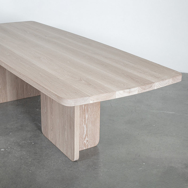 Contemporary Rectangle Table Solid Wood Top Dining Table for Home Clearhalo ' dining_table' 'Dining Tables & Seating' 'Dining Tables' 'furn' 'furn_dining_table' 'Furniture' 'furniture_dining_table' 'Kitchen & Dining Furniture' 'kitchen&dining_furn' 'kitchen' 'kitchen_dining_table' 4391157