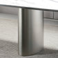 Metal Traditional Luxury Rectangular Table Sintered Stone Top Table for Dining Room Clearhalo ' dining_table' 'Dining Tables & Seating' 'Dining Tables' 'furn' 'furn_dining_table' 'Furniture' 'furniture_dining_table' 'Kitchen & Dining Furniture' 'kitchen&dining_furn' 'kitchen' 'kitchen_dining_table' 4391169