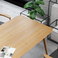 Solid Wood Contemporary Dining Table Rectangle Table with 4 Legs Clearhalo ' dining_table' 'Dining Tables & Seating' 'Dining Tables' 'furn' 'furn_dining_table' 'Furniture' 'furniture_dining_table' 'Kitchen & Dining Furniture' 'kitchen&dining_furn' 'kitchen' 'kitchen_dining_table' 4391178
