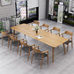 Solid Wood Contemporary Dining Table Rectangle Table with 4 Legs Clearhalo ' dining_table' 'Dining Tables & Seating' 'Dining Tables' 'furn' 'furn_dining_table' 'Furniture' 'furniture_dining_table' 'Kitchen & Dining Furniture' 'kitchen&dining_furn' 'kitchen' 'kitchen_dining_table' 4391183