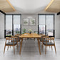 Solid Wood Contemporary Dining Table Rectangle Table with 4 Legs Clearhalo ' dining_table' 'Dining Tables & Seating' 'Dining Tables' 'furn' 'furn_dining_table' 'Furniture' 'furniture_dining_table' 'Kitchen & Dining Furniture' 'kitchen&dining_furn' 'kitchen' 'kitchen_dining_table' 4391184