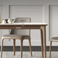 Medieval Modern Sintered Stone Table Rectangle Table with 4 Wooden Legs Clearhalo ' dining_table' 'Dining Tables & Seating' 'Dining Tables' 'furn' 'furn_dining_table' 'Furniture' 'furniture_dining_table' 'Kitchen & Dining Furniture' 'kitchen&dining_furn' 'kitchen' 'kitchen_dining_table' 4391217