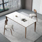 Rectangle Medieval Modern Dining Table Sintered Stone Table with 4 Wood Legs Clearhalo ' dining_table' 'Dining Tables & Seating' 'Dining Tables' 'furn' 'furn_dining_table' 'Furniture' 'furniture_dining_table' 'Kitchen & Dining Furniture' 'kitchen&dining_furn' 'kitchen' 'kitchen_dining_table' 4391238