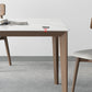Rectangle Medieval Modern Dining Table Sintered Stone Table with 4 Wood Legs Clearhalo ' dining_table' 'Dining Tables & Seating' 'Dining Tables' 'furn' 'furn_dining_table' 'Furniture' 'furniture_dining_table' 'Kitchen & Dining Furniture' 'kitchen&dining_furn' 'kitchen' 'kitchen_dining_table' 4391241