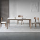 Rectangle Medieval Modern Dining Table Sintered Stone Table with 4 Wood Legs Clearhalo ' dining_table' 'Dining Tables & Seating' 'Dining Tables' 'furn' 'furn_dining_table' 'Furniture' 'furniture_dining_table' 'Kitchen & Dining Furniture' 'kitchen&dining_furn' 'kitchen' 'kitchen_dining_table' 4391244