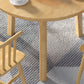 Modern Style Dining Table Round Rubberwood Dining Table for Home Use Clearhalo ' dining_table' 'Dining Tables & Seating' 'Dining Tables' 'furn' 'furn_dining_table' 'Furniture' 'furniture_dining_table' 'Kitchen & Dining Furniture' 'kitchen&dining_furn' 'kitchen' 'kitchen_dining_table' 4391334