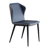 Minimalist Style Wingback Parsons Chair Leather Dining Chairs for Kitchen Clearhalo ' kitchen&dining_furn' 'Dining Chairs' 'Dining Tables & Seating' 'dining_chair' 'furn' 'furn_dining_chair' 'Furniture' 'furniture_dining_chair' 'Kitchen & Dining Furniture' 'kitchen' 4391369