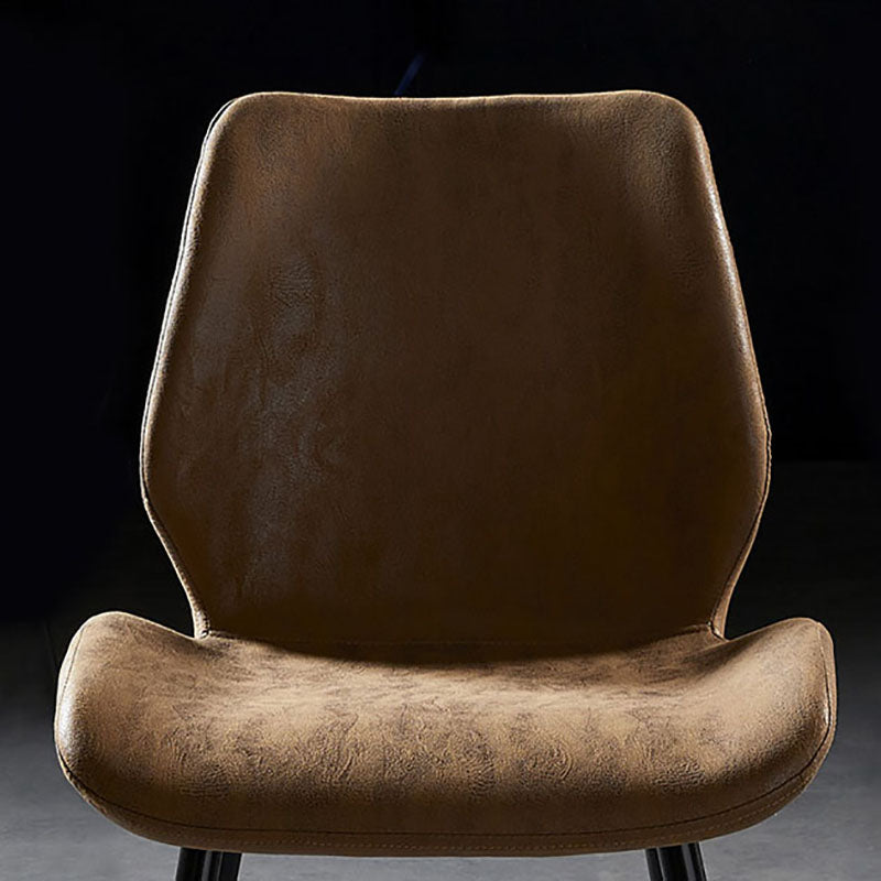 Modern Style Dining Chair Armless Side Chair with Metal Legs for Kitchen Clearhalo ' kitchen&dining_furn' 'Dining Chairs' 'Dining Tables & Seating' 'dining_chair' 'furn' 'furn_dining_chair' 'Furniture' 'furniture_dining_chair' 'Kitchen & Dining Furniture' 'kitchen' 4391388