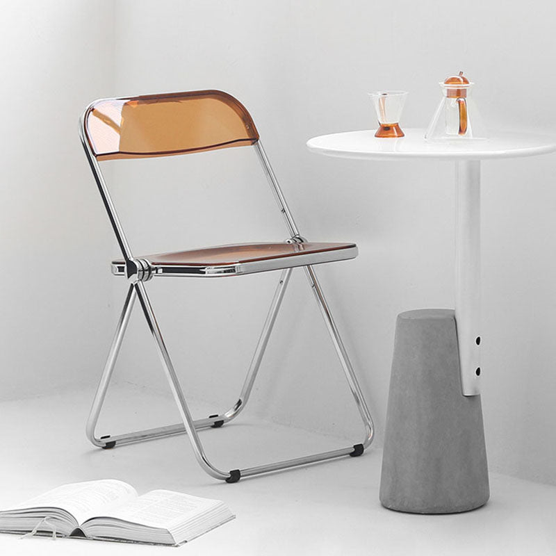 Industrial Style Plastic Dining Armless Chair Open Back Dining Side Chairs Clearhalo ' kitchen&dining_furn' 'Dining Chairs' 'Dining Tables & Seating' 'dining_chair' 'furn' 'furn_dining_chair' 'Furniture' 'furniture_dining_chair' 'Kitchen & Dining Furniture' 'kitchen' 4391461