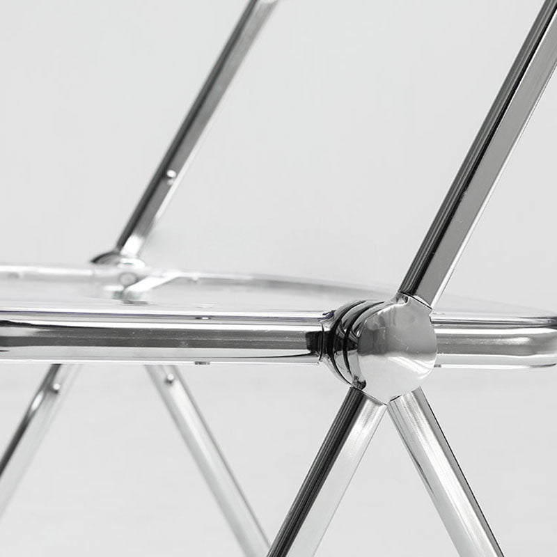 Industrial Style Plastic Dining Armless Chair Open Back Dining Side Chairs Clearhalo ' kitchen&dining_furn' 'Dining Chairs' 'Dining Tables & Seating' 'dining_chair' 'furn' 'furn_dining_chair' 'Furniture' 'furniture_dining_chair' 'Kitchen & Dining Furniture' 'kitchen' 4391468