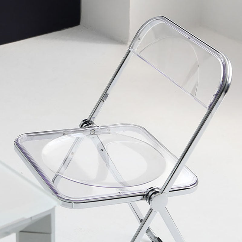 Industrial Style Plastic Dining Armless Chair Open Back Dining Side Chairs Clearhalo ' kitchen&dining_furn' 'Dining Chairs' 'Dining Tables & Seating' 'dining_chair' 'furn' 'furn_dining_chair' 'Furniture' 'furniture_dining_chair' 'Kitchen & Dining Furniture' 'kitchen' 4391471