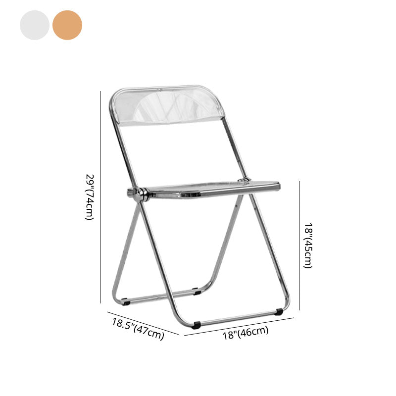 Industrial Style Plastic Dining Armless Chair Open Back Dining Side Chairs Clearhalo ' kitchen&dining_furn' 'Dining Chairs' 'Dining Tables & Seating' 'dining_chair' 'furn' 'furn_dining_chair' 'Furniture' 'furniture_dining_chair' 'Kitchen & Dining Furniture' 'kitchen' 4391478