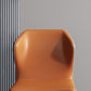 Industrial Style Wingback Chair Leather Dining Armless Chairs for Kitchen Clearhalo ' kitchen&dining_furn' 'Dining Chairs' 'Dining Tables & Seating' 'dining_chair' 'furn' 'furn_dining_chair' 'Furniture' 'furniture_dining_chair' 'Kitchen & Dining Furniture' 'kitchen' 4391500