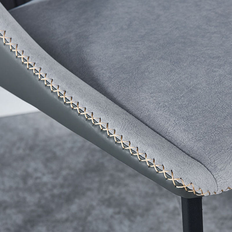 Modern Style Open Back Dining Side Chair Upholstered Armless Dining Chairs Clearhalo ' kitchen&dining_furn' 'Dining Chairs' 'Dining Tables & Seating' 'dining_chair' 'furn' 'furn_dining_chair' 'Furniture' 'furniture_dining_chair' 'Kitchen & Dining Furniture' 'kitchen' 4391516