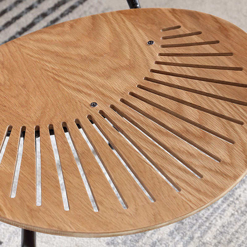 Industrial Style Open Back Dining Side Chair Metal Dining Chairs for Home Clearhalo ' kitchen&dining_furn' 'Dining Chairs' 'Dining Tables & Seating' 'dining_chair' 'furn' 'furn_dining_chair' 'Furniture' 'furniture_dining_chair' 'Kitchen & Dining Furniture' 'kitchen' 4391533