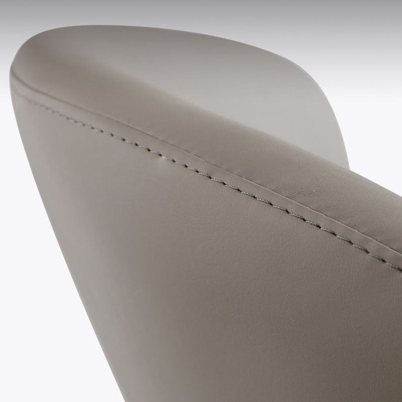 Modern PU Leather Dining Chairs Armless Metal Dining Chairs for Home Use Clearhalo ' kitchen&dining_furn' 'Dining Chairs' 'Dining Tables & Seating' 'dining_chair' 'furn' 'furn_dining_chair' 'Furniture' 'furniture_dining_chair' 'Kitchen & Dining Furniture' 'kitchen' 4391560