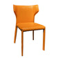Upholstered Armless Dining Chairs Home Leather Side Chairs with Metal Legs Clearhalo ' kitchen&dining_furn' 'Dining Chairs' 'Dining Tables & Seating' 'dining_chair' 'furn' 'furn_dining_chair' 'Furniture' 'furniture_dining_chair' 'Kitchen & Dining Furniture' 'kitchen' 4391654