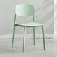 Contemporary Open Back Dining Side Chair Plastic Dining Armless Chairs for Home Green 1 Piece Clearhalo ' kitchen&dining_furn' 'Dining Chairs' 'Dining Tables & Seating' 'dining_chair' 'furn' 'furn_dining_chair' 'Furniture' 'furniture_dining_chair' 'Kitchen & Dining Furniture' 'kitchen' 4391776