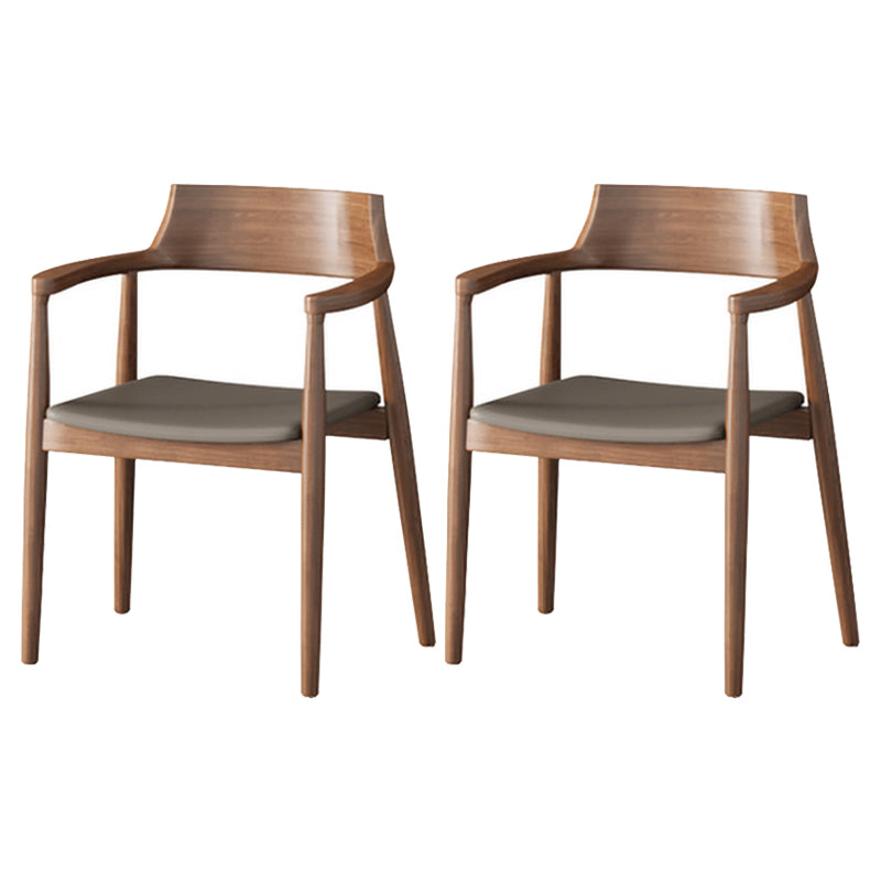 Modern 1/2/4/7 Pieces Dining Set Solid Wood Dining Furniture Set /Separate Items 2 Grey Chairs Clearhalo 'Dining Room Sets' 'Dining Tables & Seating' 'dining_room_set' 'furn' 'furn_dining_room_set' 'Furniture' 'furniture_dining_room_set' 'Kitchen & Dining Furniture' 'kitchen&dining_furn' 'kitchen' 4391924