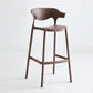 Stackable Plastic Indoor Counter Stools Low Back Scandinavian Style Bar Stools Coffee 1 Piece Clearhalo 'Bar Furniture' 'Bar Stools' 'bar_stools' 'furn' 'furn_bar_stools' 'furniture_bar_stools' 'Kitchen & Dining Furniture' 'kitchen&dining_furn' 'kitchen' 'kitchen_furn' Furniture' 4391991