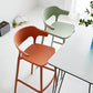 Stackable Plastic Indoor Counter Stools Low Back Scandinavian Style Bar Stools Clearhalo 'Bar Furniture' 'Bar Stools' 'bar_stools' 'furn' 'furn_bar_stools' 'furniture_bar_stools' 'Kitchen & Dining Furniture' 'kitchen&dining_furn' 'kitchen' 'kitchen_furn' Furniture' 4391994