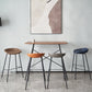 Industrial Indoor Barstool Iron Distressed Quilted Tall Stool with Leather Seat Clearhalo 'Bar Furniture' 'Bar Stools' 'bar_stools' 'furn' 'furn_bar_stools' 'furniture_bar_stools' 'Kitchen & Dining Furniture' 'kitchen&dining_furn' 'kitchen' 'kitchen_furn' Furniture' 4392020