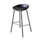Industrial Indoor Barstool Iron Distressed Quilted Tall Stool with Leather Seat Clearhalo 'Bar Furniture' 'Bar Stools' 'bar_stools' 'furn' 'furn_bar_stools' 'furniture_bar_stools' 'Kitchen & Dining Furniture' 'kitchen&dining_furn' 'kitchen' 'kitchen_furn' Furniture' 4392026