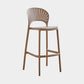 Nordic Plastic Simple Stackable Barstool Indoor Tall Stool with Saddle Seat Pink 1 Piece Bar Stool(30"H) Clearhalo 'Bar Furniture' 'Bar Stools' 'bar_stools' 'furn' 'furn_bar_stools' 'furniture_bar_stools' 'Kitchen & Dining Furniture' 'kitchen&dining_furn' 'kitchen' 'kitchen_furn' Furniture' 4392196
