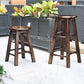 Industrial Wood Simple Retro Barstool Indoor Tall Stool with Round Seat Clearhalo 'Bar Furniture' 'Bar Stools' 'bar_stools' 'furn' 'furn_bar_stools' 'furniture_bar_stools' 'Kitchen & Dining Furniture' 'kitchen&dining_furn' 'kitchen' 'kitchen_furn' Furniture' 4392374