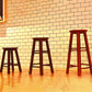Industrial Wood Simple Retro Barstool Indoor Tall Stool with Round Seat Clearhalo 'Bar Furniture' 'Bar Stools' 'bar_stools' 'furn' 'furn_bar_stools' 'furniture_bar_stools' 'Kitchen & Dining Furniture' 'kitchen&dining_furn' 'kitchen' 'kitchen_furn' Furniture' 4392377