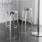 Stainless Steel Backless Glossy Barstool Nordic Brushed Tall Stool, 1 Piece Clearhalo 'Bar Furniture' 'Bar Stools' 'bar_stools' 'furn' 'furn_bar_stools' 'furniture_bar_stools' 'Kitchen & Dining Furniture' 'kitchen&dining_furn' 'kitchen' 'kitchen_furn' Furniture' 4392460