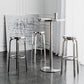 Stainless Steel Backless Glossy Barstool Nordic Brushed Tall Stool, 1 Piece Clearhalo 'Bar Furniture' 'Bar Stools' 'bar_stools' 'furn' 'furn_bar_stools' 'furniture_bar_stools' 'Kitchen & Dining Furniture' 'kitchen&dining_furn' 'kitchen' 'kitchen_furn' Furniture' 4392465